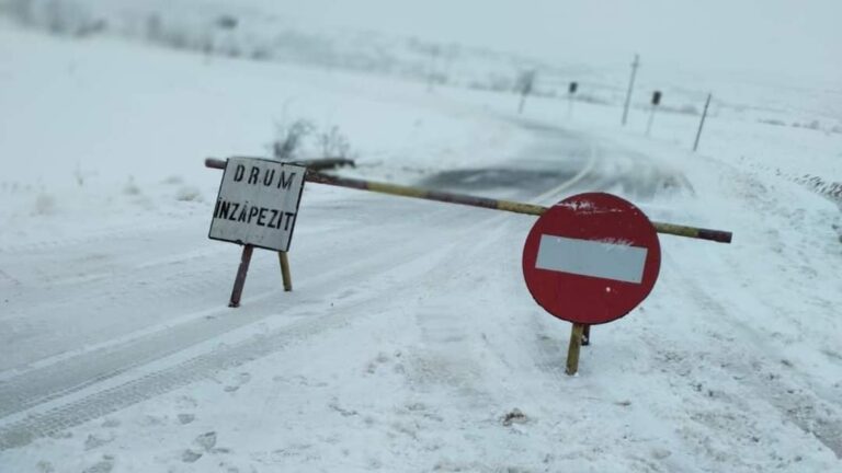 Drumul Păltinoasa – Suceava rămâne închis până mâine dimineață la ora 10.00