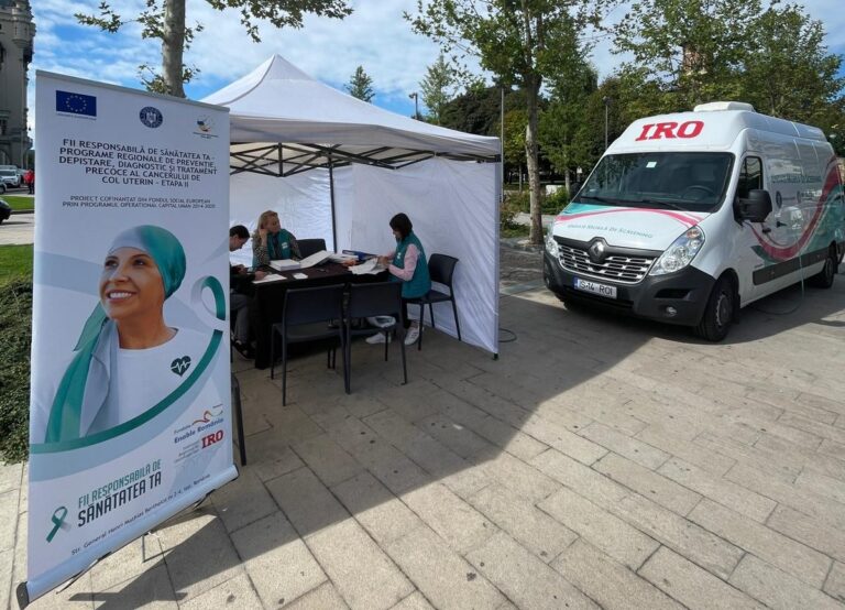 Testări gratuite pentru depistarea cancerului de col uterin desfășurate săptămâna viitoare pe Esplanada Casei de Cultură din Suceava