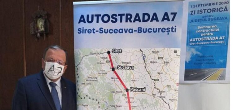 Gheorghe Flutur a anunțat că a fost finalizat studiul pedologic pe tronsonul Pașcani – Suceava al autostrăzii A7: „Cea mai importantă lucrare de până acum, forajele, au fost finalizate astăzi”