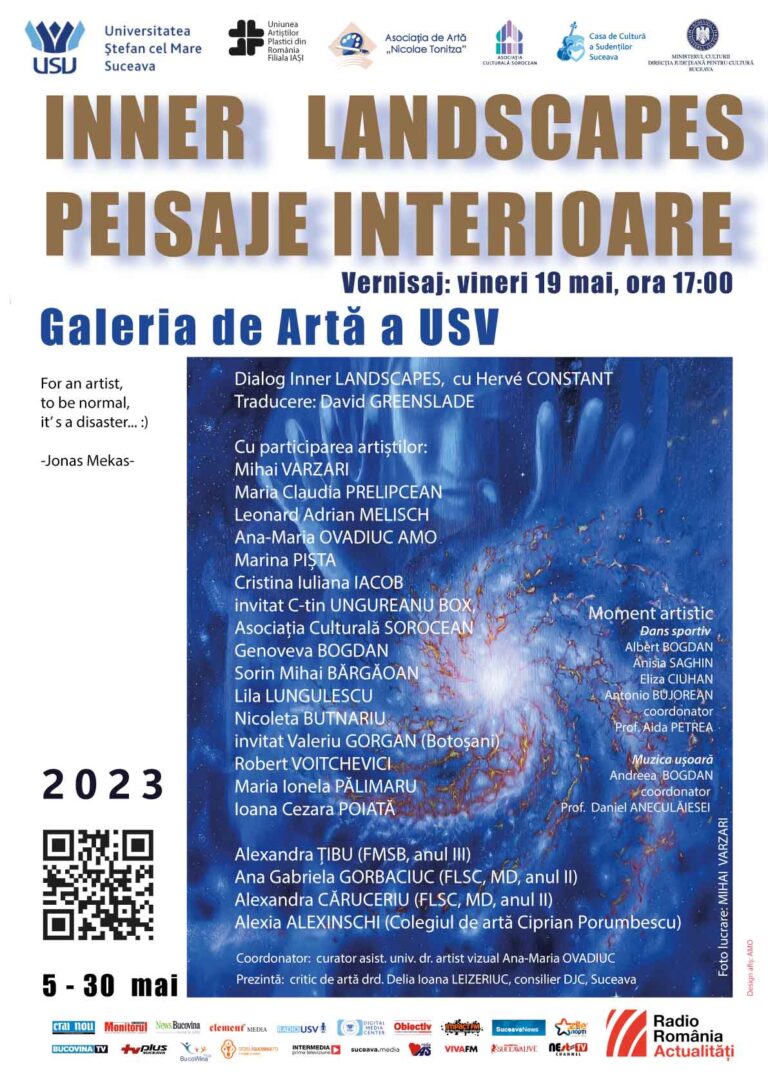 USV organizează evenimentul cultural „Inner Landscapes/Peisaje interioare”