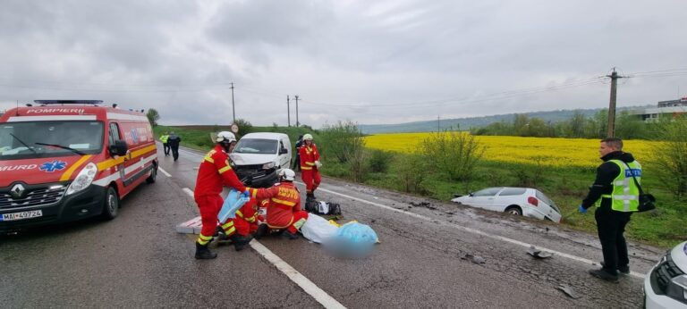 UPDATE FOTO Bărbatul grav rănit în accidentul de la Pătrăuți a fost declarat decedat