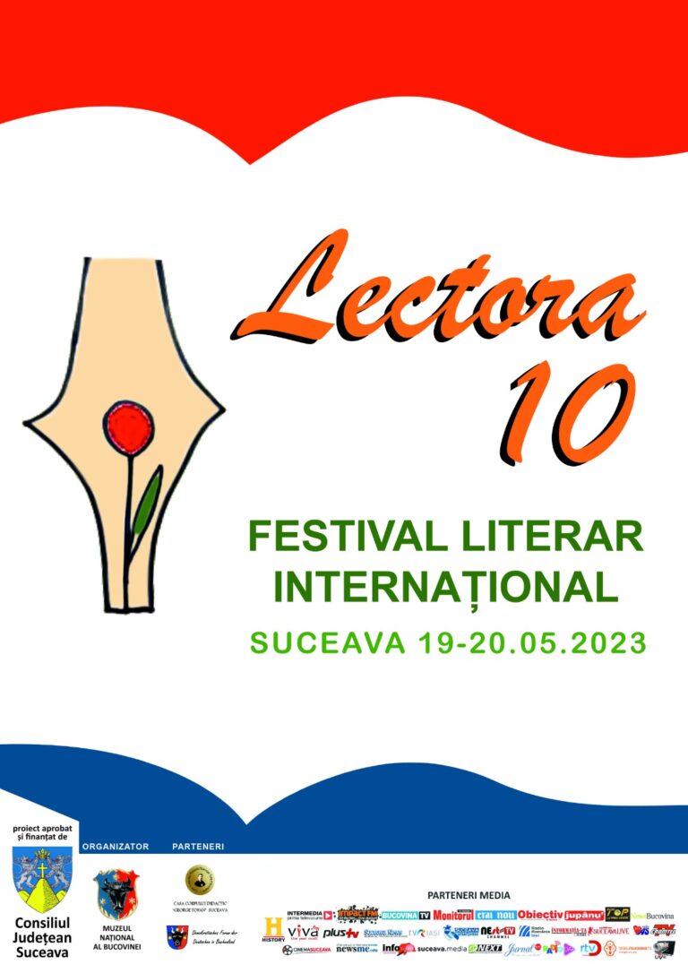 Muzeul Național al Bucovinei organizează cea de-a X-a ediție a Festivalului literar Lectora