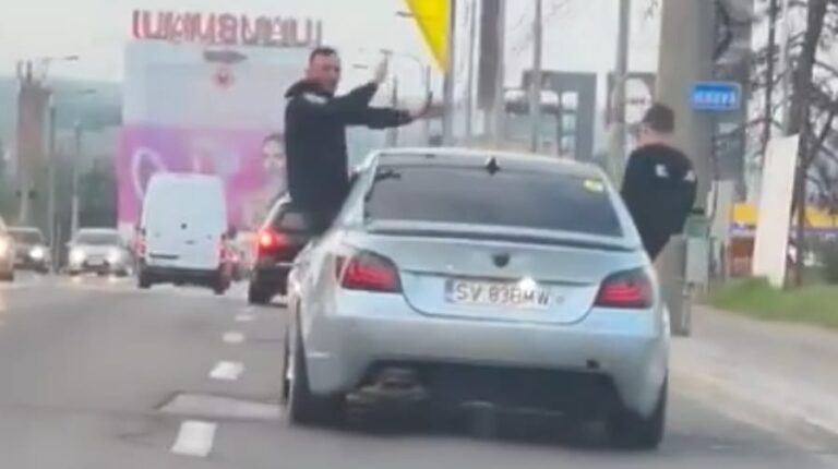 VIDEO Trei tineri din Bălcăuți care au venit la oraș ca să se dea în spectacol s-au ales cu amenzi în valoare de aproape 3.500 de lei