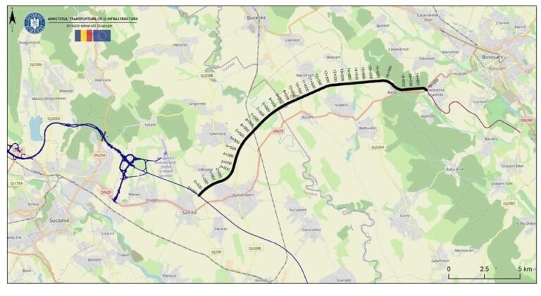 Drumul Expres Suceava – Botoșani va costa 173 de milioane de euro: „Acest drum expres este o prelungire din autostrada A7, de la Suceava la Botoșani”