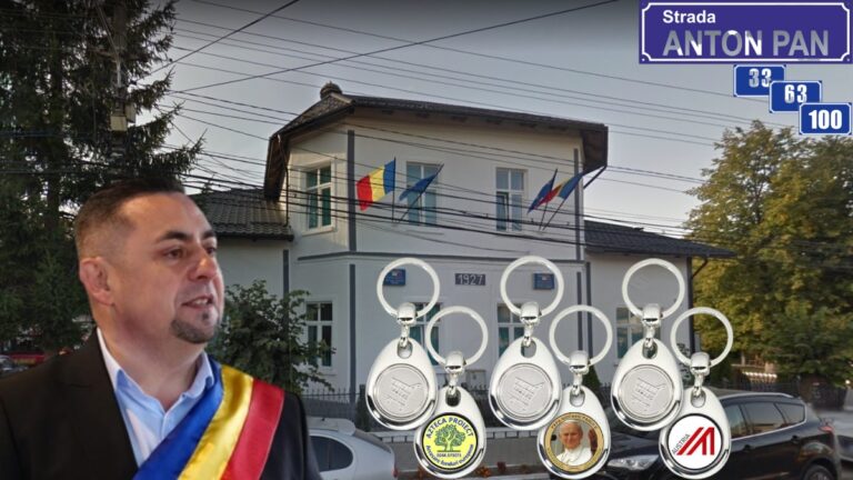 Primăria Arbore plătește aproape 70.000 de lei unei firme de apartament, specializată în vânzarea de brelocuri cu fisă, pentru a-i furniza indicatoare cu nume de străzi și numere de casă