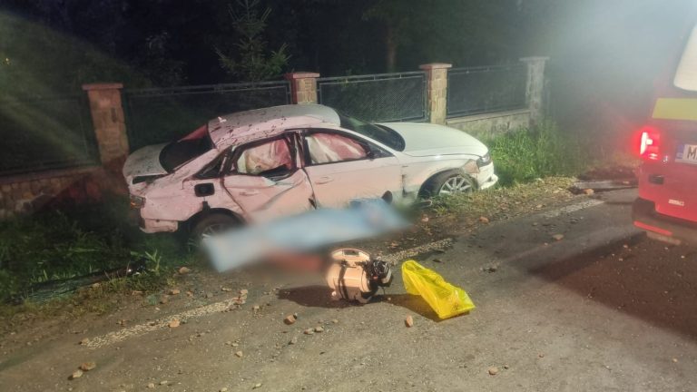 FOTO Individul, care a produs șicanarea de la Frătăuții Vechi în urma căreia au murit un tânăr de 31 de ani și o fetiță de 4 ani, a fost arestat preventiv
