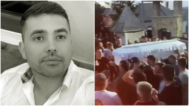 VIDEO FOTO Durere fără margini la Cajvana, unde a fost adus trupul neînsuflețit al tânărului mort în cumplitul accident rutier de la Drăgușeni