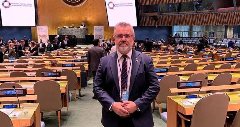 FOTO Senatorul George Mîndruță participă la a cea de-a XI Reuniune a Forumului Politic ONU la Nivel Înalt privind Dezvoltarea Durabilă – High – Level Political Forum on Sustainable Development  (HLPF 2023), organizată la New York