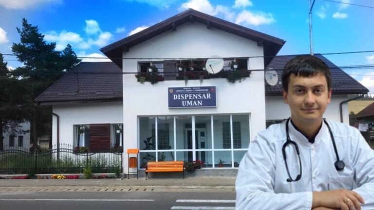 FOTO Doctorul Sandu Macrițchi și-a început activitatea la Dispensarul Uman din Dorna Candrenilor: „Este o mare realizare și bucurie pentru noi că am reușit această misiune”