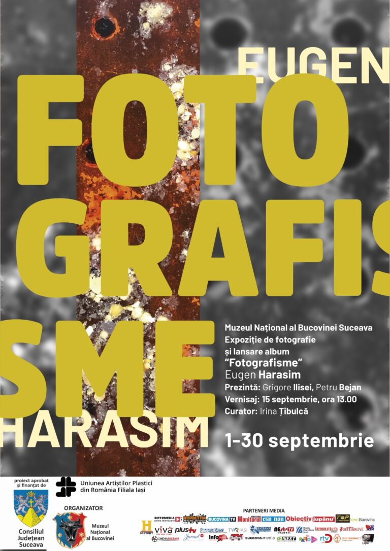 Muzeul Național al Bucovinei găzduiește expoziția „Fotografisme” a artistului fotograf Eugen Harasim