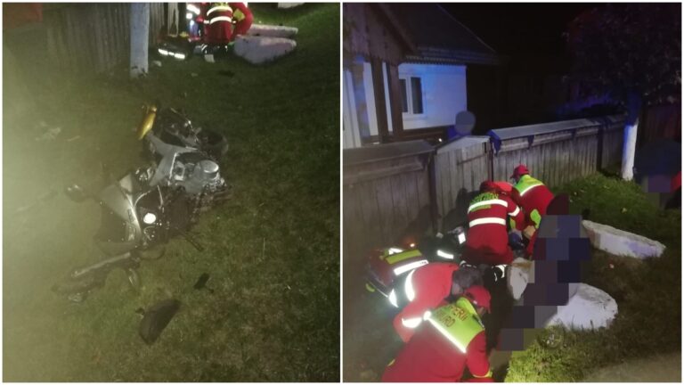 FOTO Un tânăr și-a pierdut viața într-un accident produs la Mălini