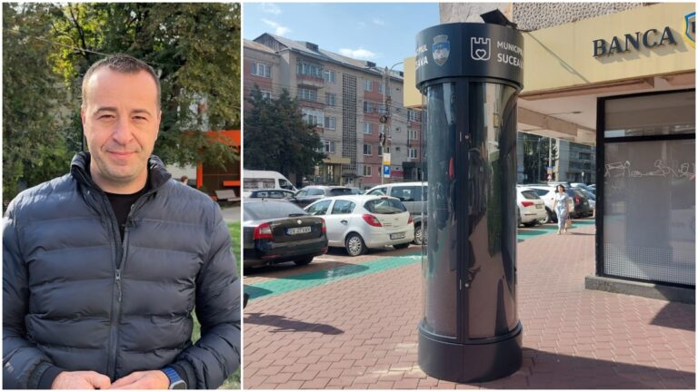 FOTO Viceprimarul Lucian Harșovschi, despre noile panouri publicitare stradale din municipiul Suceava: „Nu, nu sunt capsule de teleportare, nici nave spațiale, sunt doar noile panouri publicitare stradale”