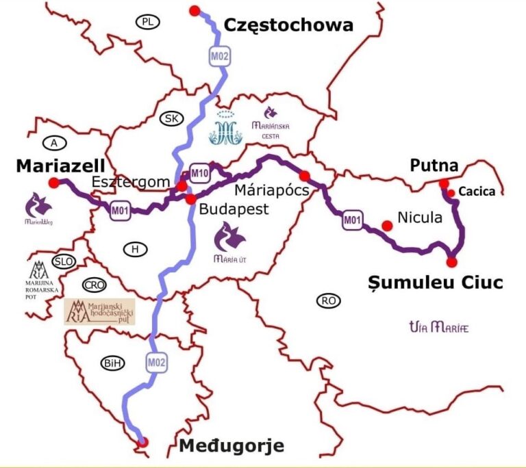 „Via Mariae – Drumul Reconcilierii”, care traversează Polonia, Bosnia și Herțegovina, Ungaria și Austria și ajunge până la Putna și Cacica, a fost desemnat finalist la categoria „Turism religios, pelerinaj și spriritual”
