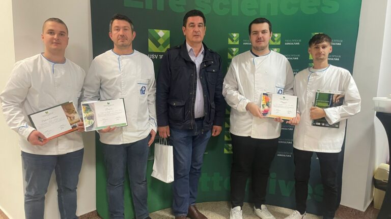 FOTO Studenții de la USV s-au întors victorioși de la Concursul „Tradiție și inovație în arta gastronomică”