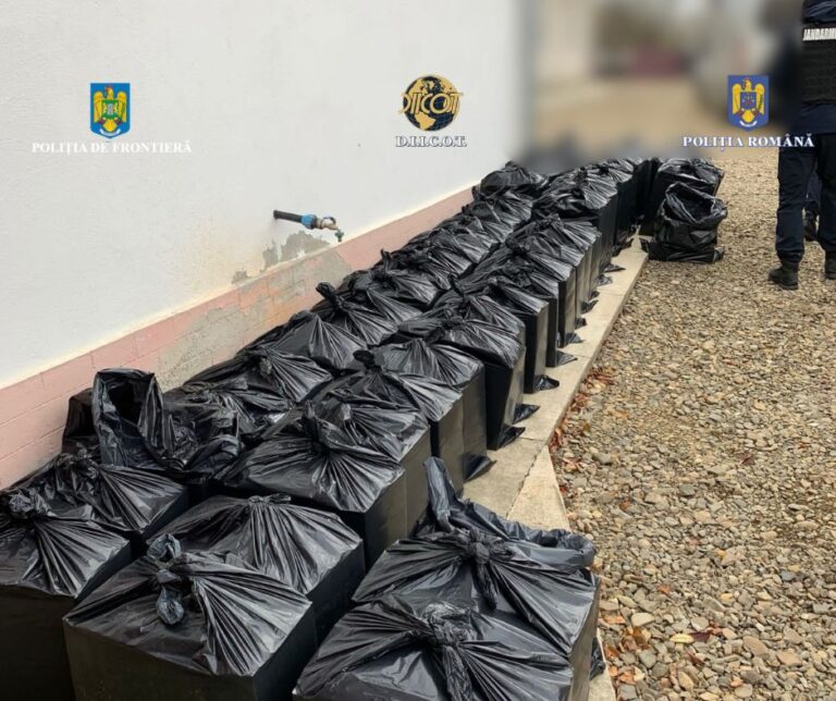 VIDEO FOTO O grupare de contrabandiști de țigări formată din suceveni și ucraineni a fost destructurată de DIICOT