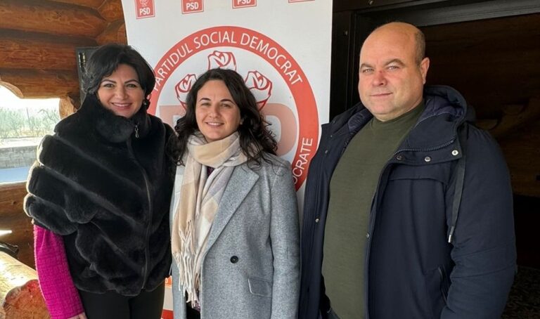 FOTO Larisa Blanari, președinta Organizației Județene de Femei din cadrul PSD, a găsit un lider și pentru OFSD Poieni Solca: „Maria Anca Hojbotă este consilier local, sigura femeie, de altfel, din Consiliul Local Poieni Solca”
