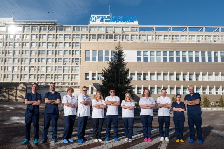 FOTO La Spitalul Clinic Județean Suceava a avut loc prima intervenție de tratament endovascular pentru AVC ischemic acut