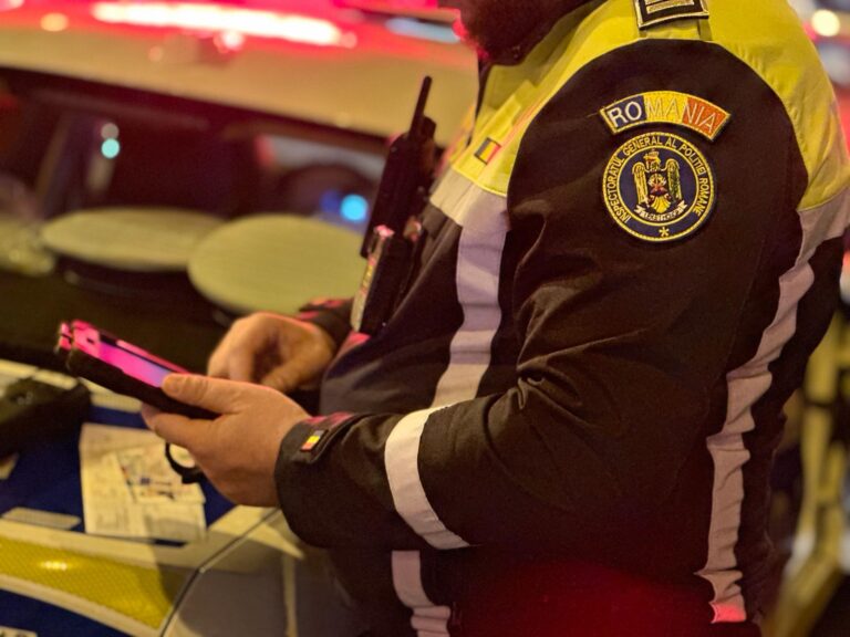 Un vehicul cu numere false depistat de polițiști, la Ilișești, cu ocazia noii aplicații E-DAC