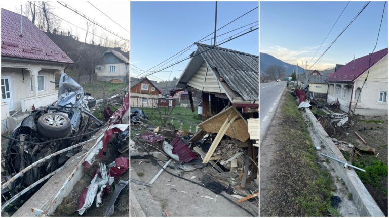 FOTO Un tânăr de 18 ani din Broșteni a murit într-un cumplit accident produs la Borca. Alți doi tineri și-au găsit sfârșitul în aceeași tragedie rutieră