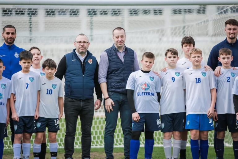 VIDEO FOTO Lucian Harșovschi: „Ne dorim o echipă de fotbal care să facă performanță și o vom avea, pentru că Suceava are unii dintre cei mai talentați copii la fotbal”