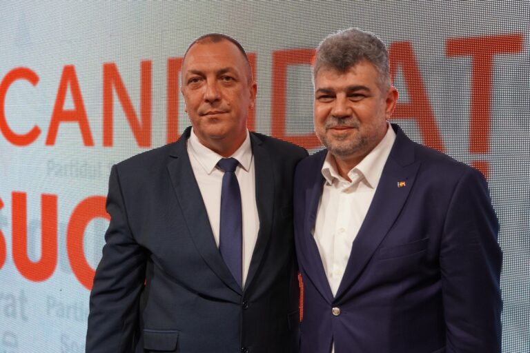 Premierul Marcel Ciolacu și-a arătat susținerea pentru Cristinel Burac, candidatul PSD pentru funcția de primar al comunei Șcheia