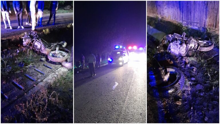 FOTO Două persoane au murit după ce s-au izbit cu scuterul într-un podeț, la Dolhasca