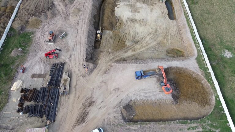 FOTO Stația de epurare din Vicovu de Sus, o investiție în valoare de 6 milioane de euro, începe să prindă contur: „Este una dintre cele mai moderne stații de epurare”