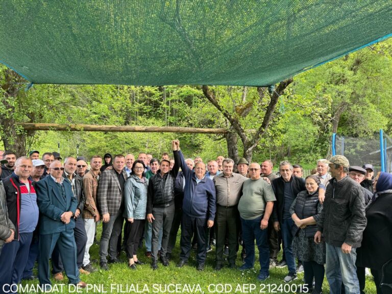 FOTO Gheorghe Flutur i-a lansat pe candidații liberali pentru funcția de primar la Ulma și Brodina, respectiv Petru Marocico și Vasile Uhliuc