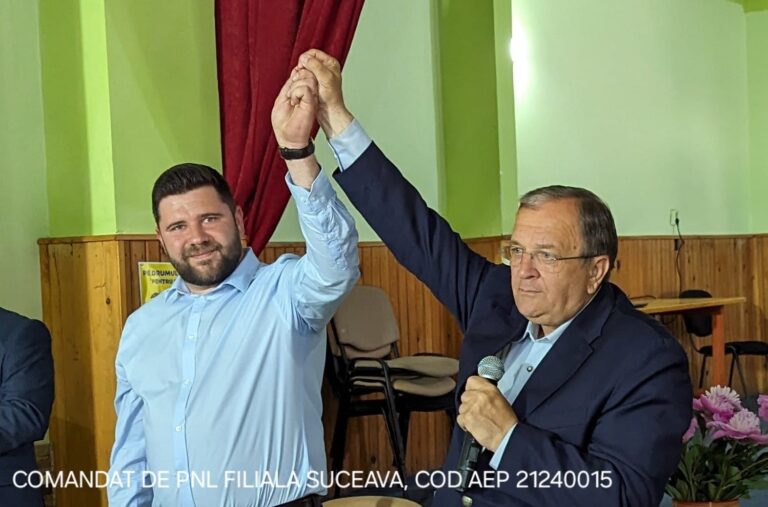 FOTO Gheorghe Flutur a fost prezent la lansarea lui Cezar Ciornei pentru funcția de primar al comunei Bunești: „Cu Cezar Ciornei primar, comuna Bunești va deveni prosperă”