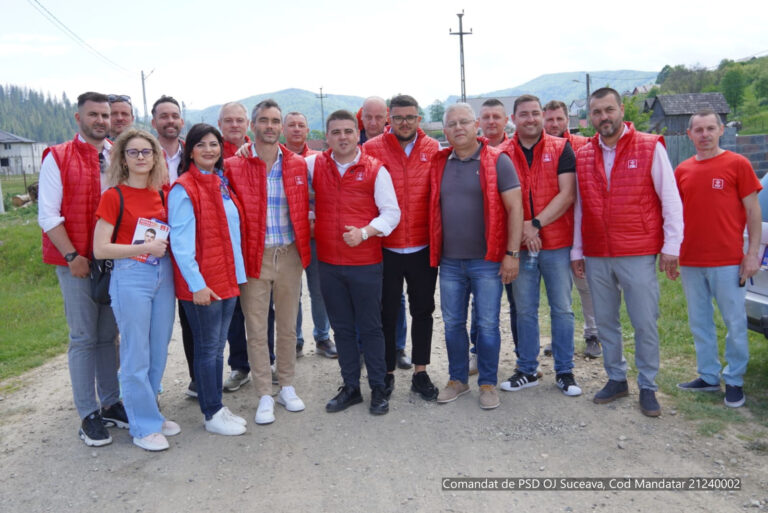 FOTO Gheorghe Șoldan, candidatul PSD pentru funcția de președinte al CJ Suceava, s-a  întâlnit cu humorenii nemulțumiți de administrația locală: „Încă sunt drumuri de pământ sau zone de case fără apă și canalizare, unde gazul pare un lux”