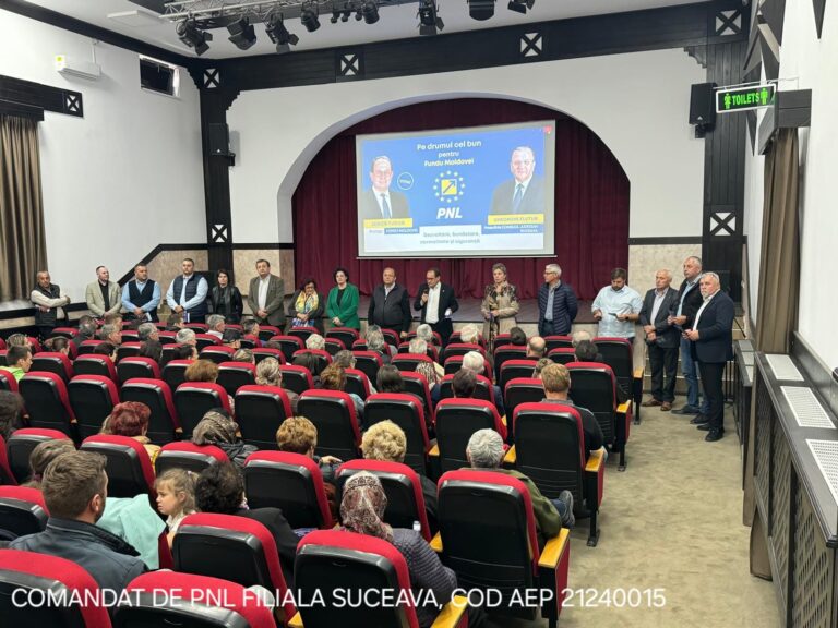 FOTO Gheorghe Flutur a participant la lansarea lui Tudor Zdrob pentru un nou mandat la Primăria Fundu Moldovei