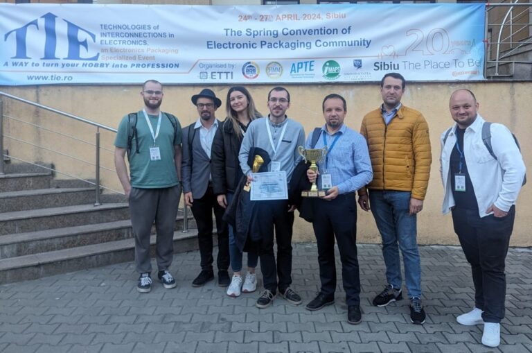FOTO USV a câștigat concursul național studențesc Tehnici de Interconectare în Electronică