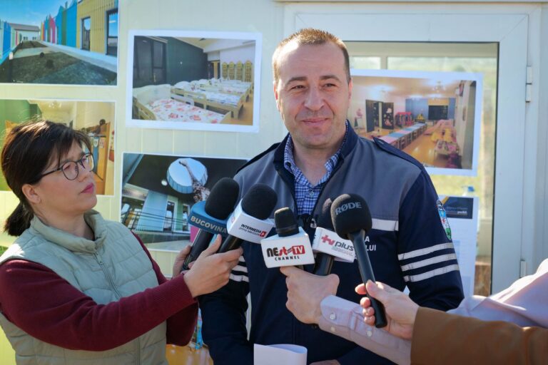 FOTO Lucrările la noua creșă din Cartierul Tinereții din Burdujeni au început