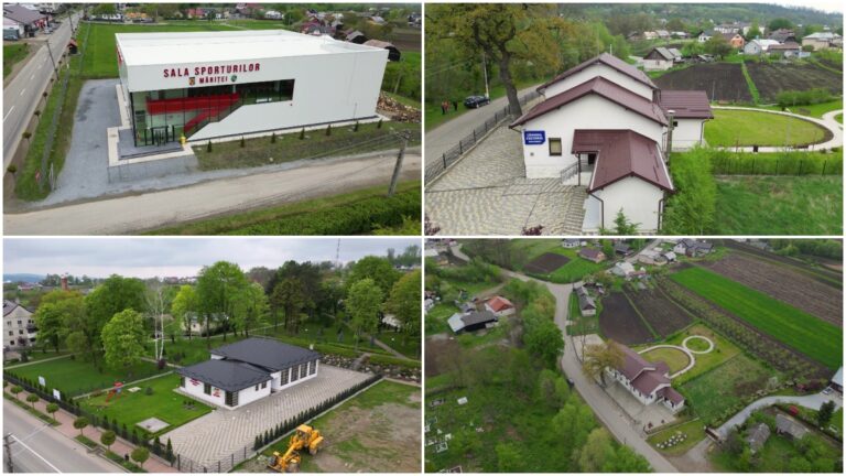 FOTO Cetățenii din comuna Dărmănești beneficiază de condiții de mediu urban datorită numeroaselor proiecte implementate de administrația locală
