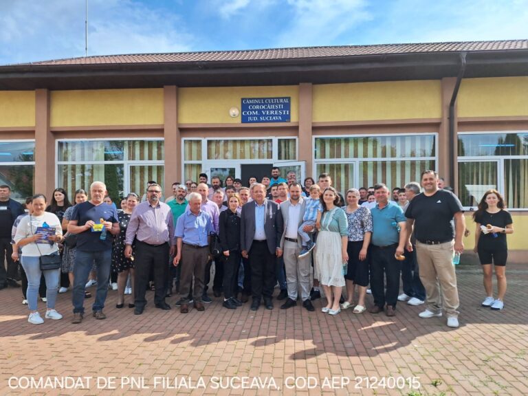 FOTO Candidații PNL de la Verești și Siminicea au fost lansați în prezența lui Gheorghe Flutur