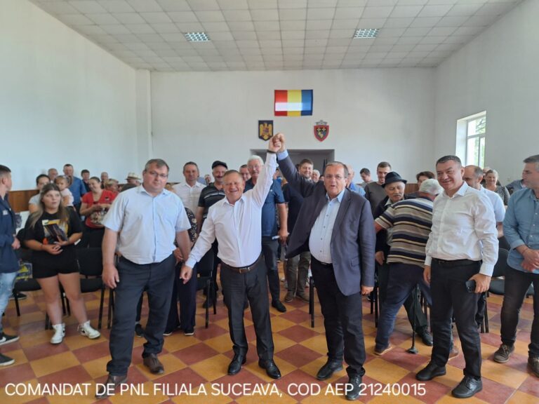 FOTO Gheorghe Flutur a participat la lansarea candidaților liberali de la Liteni, Fântânele și Udești