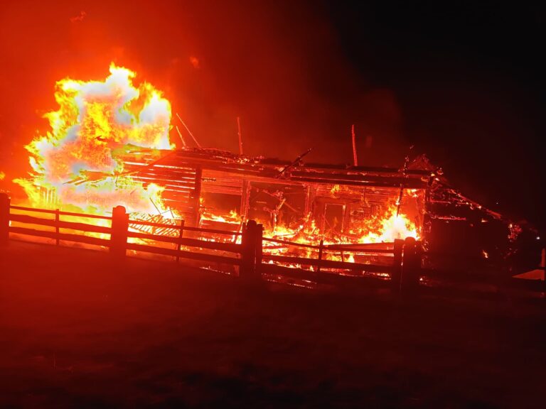 FOTO O casă din Vicovu de Sus a fost distrusă de un incendiu pornit de la un cablu ros de șoareci