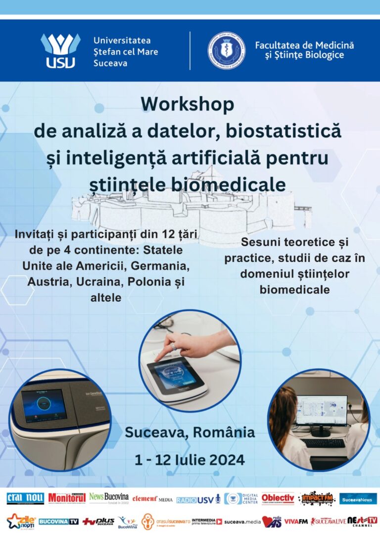 Cercetători şi studenţi de pe patru continente se întâlnesc la USV – activităţi de formare şi cercetare în domeniul biomedical