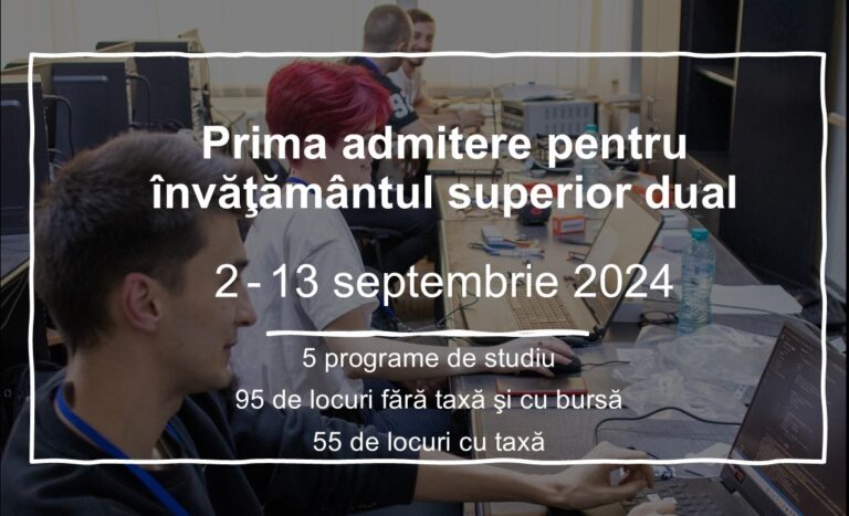 Universitatea „Ștefan cel Mare” din Suceava organizează prima sesiune de admitere la programe inginerești în sistem dual