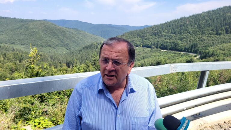 FOTO Gheorghe Flutur a fost într-o vizită de lucru pe șantierul de la „Drumul Talienilor”: „Lucrarea este realizată în proporție de 82%”