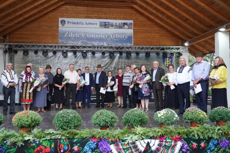 FOTO Zilele Comunei Arbore, o adevărată celebrare a tradițiilor și valorilor comunității: „Vom face ceea ce trebuie pentru comuna Arbore”