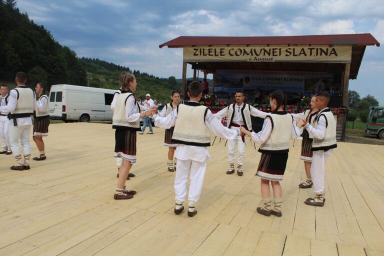 Zilele comunei Slatina vor fi sărbătorite exemplar. Administrația locală a pregătit trei zile de poveste pentru localnici și turiști