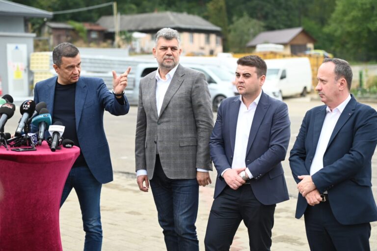 FOTO Gheorghe Șoldan: „În timp ce unii doar desenau autostrada pe hartă, noi o vom construi”