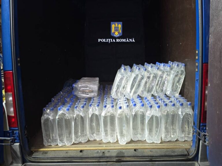 FOTO Țigări și alcool de contrabandă în valoare de peste 55.000 de lei confiscate de polițiștii suceveni în urma unor ample percheziții făcute pe raza județului