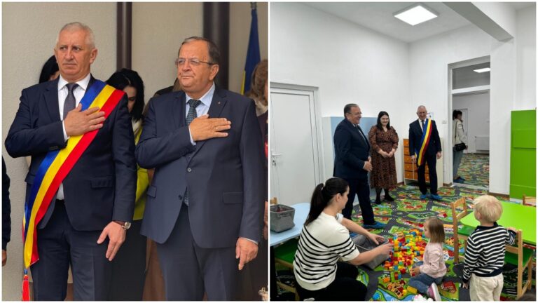 O nouă grădiniță cu program prelungit a fost inaugurată la Vicovu de Sus: „Orașul a renăscut, și sunt bucuros să fiu alături de un primar inimos și harnic”
