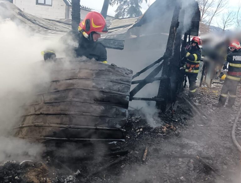 Tragedie în Voitinel. Doi copii și-au pierdut viața într-un incendiu devastator