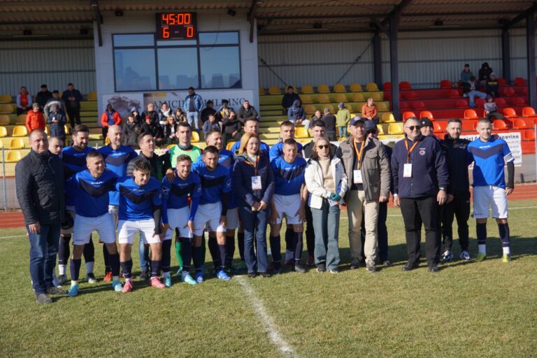 Larix Dornișoara a făcut instrucție cu FC Marginea sub ochii marii campioane la atletism Gabriela Szabó