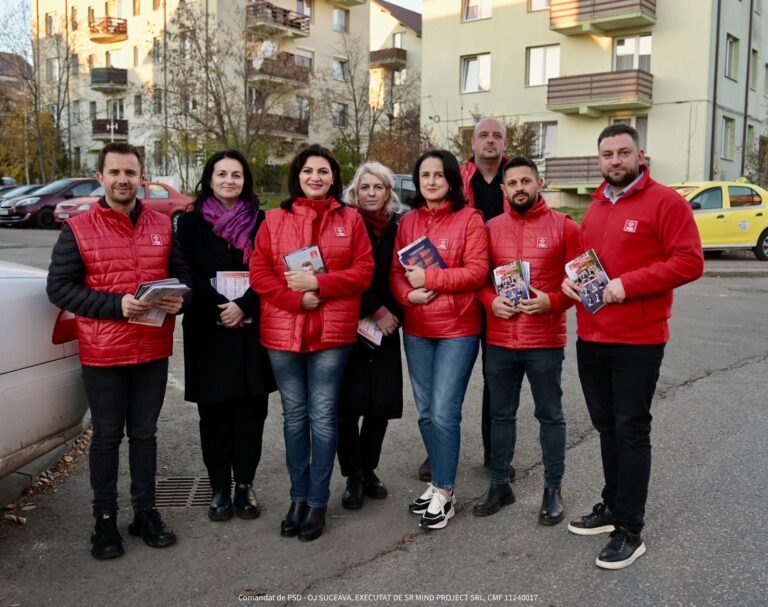 Echipa PSD Suceava s-a întâlnit și a discutat cu locuitorii din cartierul Burdujeni: „Unul dintre principalele noastre obiective este creșterea salariului minim și a pensiilor”