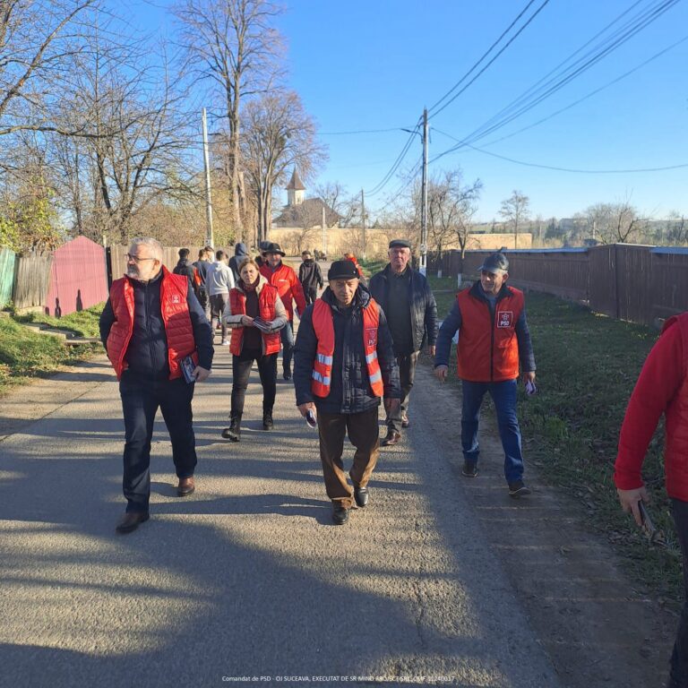 Echipa PSD, condusă de senatorul George Mîndruță, a fost prezentă în orașul Dolhasca pentru a discuta cu locuitorii despre viitorul și dezvoltarea comunității