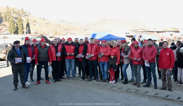 Echipa PSD Suceava a fost prezentă în piața din Moldovița: „Continuăm să fim aproape de oameni, să le ascultăm nevoile și să susținem proiectele care contribuie la dezvoltarea comunităților noastre”